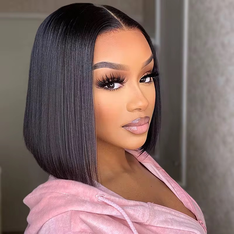 8"bone straight (natural color )